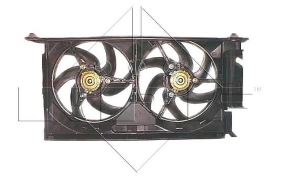 Cooling fan wheel