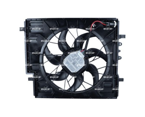 Cooling fan wheel