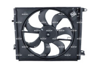 Cooling fan wheel