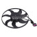 Cooling fan wheel