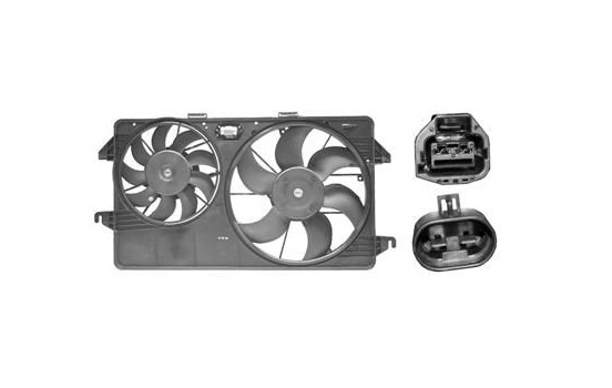 Fan, A/C condenser 1884751 International Radiators