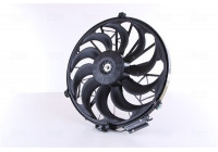 Fan, A/C condenser 85648 Nissens