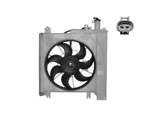 Fan, radiator 0910746 International Radiators, Image 2