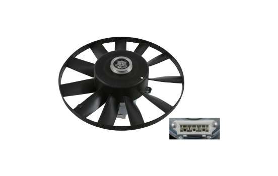 Fan, radiator 09809 FEBI