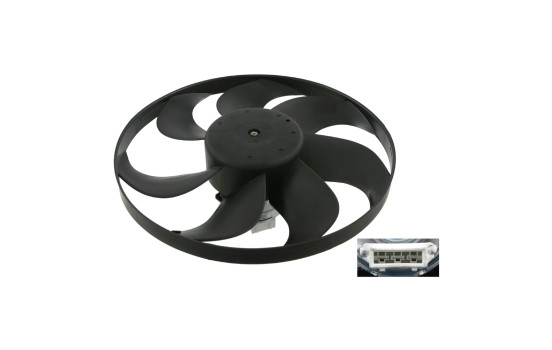Fan, radiator 10279 FEBI