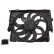 Fan, radiator 103409 FEBI
