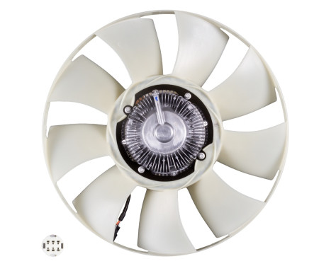 Fan, radiator 106016 FEBI