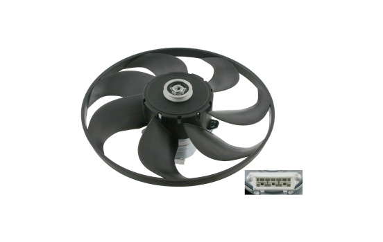 Fan, radiator 14848 FEBI