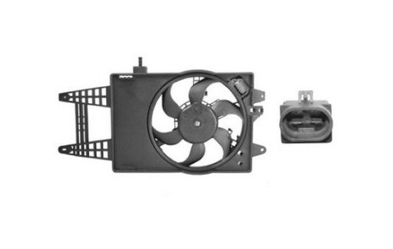 Fan, radiator 1620746 International Radiators, Image 2