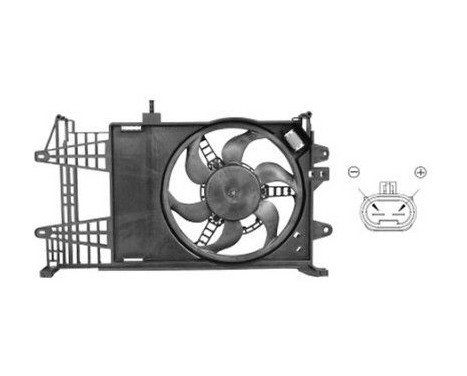 Fan, radiator 1620751 International Radiators, Image 2