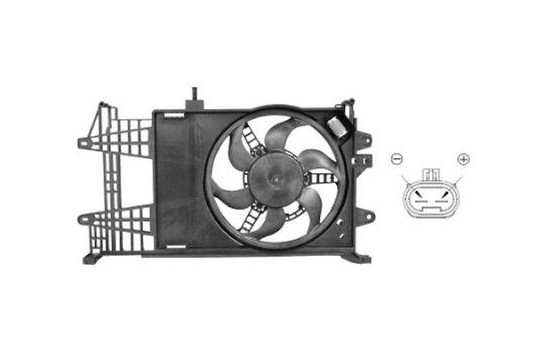 Fan, radiator 1620751 International Radiators, Image 2