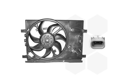 Fan, radiator 1624747 International Radiators