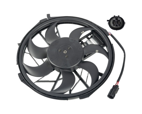 Fan, radiator 170446 FEBI