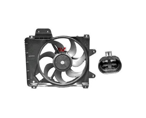 Fan, radiator 1735746 International Radiators, Image 2