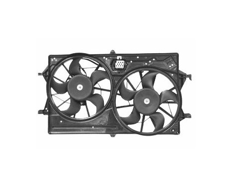 Fan, radiator 1858749 International Radiators, Image 2