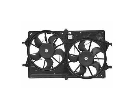 Fan, radiator 1858752 International Radiators, Image 2