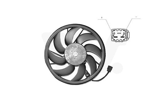 Fan, radiator 4028748 International Radiators, Image 2