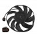Fan, radiator 40637 FEBI