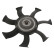 Fan, radiator 44883 FEBI