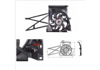 Fan, radiator 47013 NRF