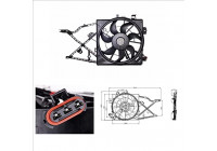 Fan, radiator 47014 NRF