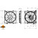 Fan, radiator 47029 NRF, Thumbnail 6
