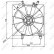 Fan, radiator 47043 NRF, Thumbnail 2