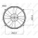 Fan, radiator 47045 NRF, Thumbnail 4