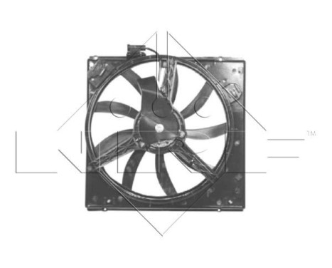 Fan, radiator 47052 NRF, Image 2