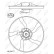 Fan, radiator 47070 NRF