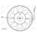 Fan, radiator 47071 NRF
