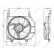 Fan, radiator 47077 NRF, Thumbnail 3