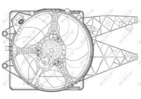 Fan, radiator 47203 NRF