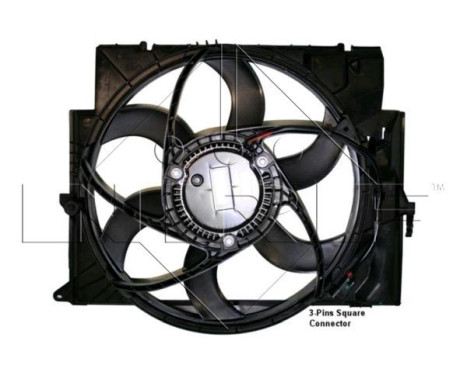Fan, radiator 47210 NRF, Image 2