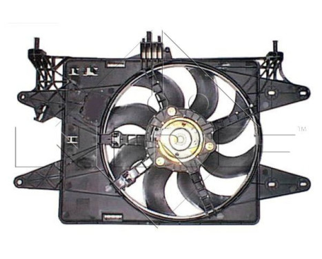 Fan, radiator 47232 NRF, Image 2