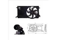 Fan, radiator 47291 NRF