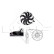 Fan, radiator 47381 NRF, Thumbnail 2