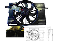 Fan, radiator 47412 NRF