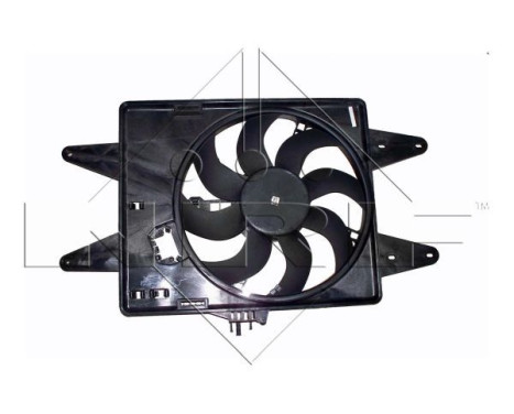 Fan, radiator 47430 NRF, Image 2