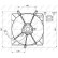 Fan, radiator 47479 NRF, Thumbnail 4
