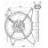 Fan, radiator 47547 NRF, Thumbnail 2