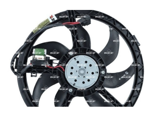 Fan, radiator 47553 NRF, Image 4