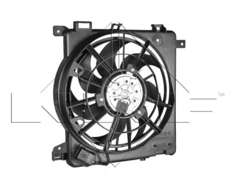 Fan, radiator 47622 NRF, Image 2