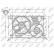 Fan, radiator 47754 NRF, Thumbnail 5