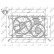 Fan, radiator 47755 NRF, Thumbnail 3