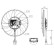 Fan, radiator 47930 NRF