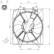 Fan, radiator 47934 NRF, Thumbnail 2