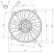 Fan, radiator 47962 NRF
