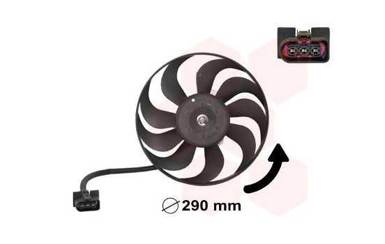 Fan, radiator 5888745 International Radiators