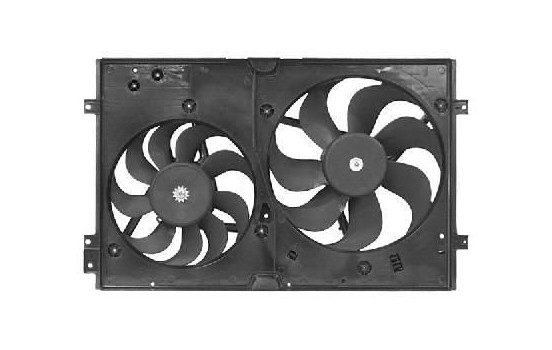 Fan, radiator 5888749 International Radiators